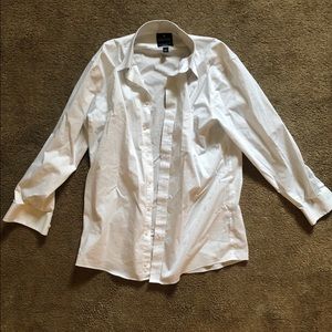 White men’s business shirt